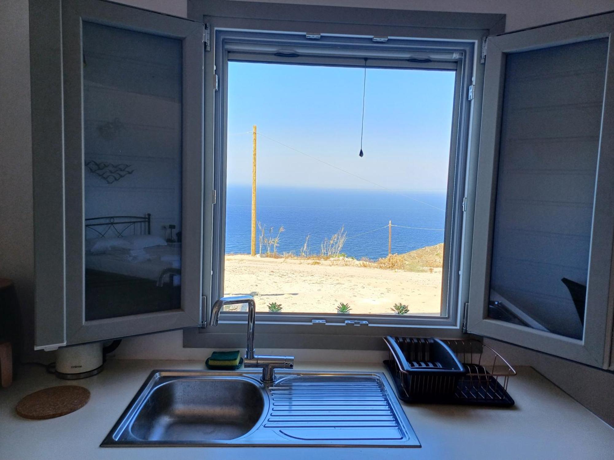 'Nektarios' Cycladic House With Sunrise And Sea View!! Oia Exterior foto